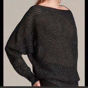 AllSaints Elle Metallic Jumper